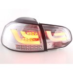 Fk automotive - set feux arrires led vw golf 6 type 1k 2008 - 2012 chrome avec clignotants led -
