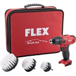Flex - visseuse sans fil 10, 8 v + kit de brosses dd 2g 10. 8 - 530026