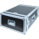 Flight case rack 19'', capacit� 6u, double porte