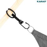 Floordirekt - lastiques de serrage multifonctionnels avec crochets en acier set de 20 pi�ces 15 cm