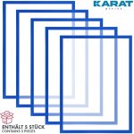 Lot de 5 cadres magntiques din a4 pour dessins d'enfants, portedocuments, sacs pour photos, cadres photo ...