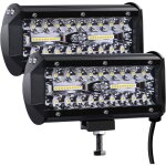 Ymyny phare de travail led 12v 300w 7'' projecteur led voiture 12v etanche ip67 spot flood feux antibrouillard ...