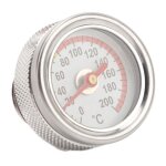 Fockety jauge de temp�rature d'huile de moto, compteur pr�cis de temp�rature d'huile moteur, installation ...