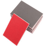 Fond de verre � �ponge carr� de 10pcs 120 / 180 / 240 grit fine poluping peching (240 )