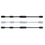 Cr�mone rustique fonctionnelle pour tringle 16x8 ? fonte grise fgl 200 ? bouton n� 6 ? accessoires inclus ...