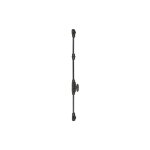 Fausse crmone  bouton rustique dcorative n5 - fonderie rollinger marron marron vernis