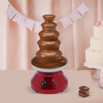 Fontaine  chocolat fondue  chocolat fontaine  chocolat 230 watt rouge