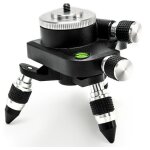 Adaptateur de niveau laser, trépied support en alliage d'aluminium, filetage 1 / 4 et 5 / 8'' pour la ... Adaptateur de niveau laser, trépied support en alliage d'aluminium, filetage 1 / 4 et 5 / 8'' pour la ...