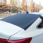 Bche protection magntique pare brise arrire voiture, couverture pare - brise vitre arriere protge ...