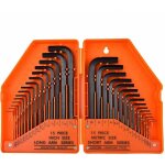 Cls allen jeu 30 cls males hexagonales en pouce et mtrique 0, 7  10 mm. cls  laine professionnelle(orang ...