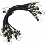 Forehill - tendeur elastique avec crochet, 10 pcs 25cm sangles de rangement robustes, universels robustes ...