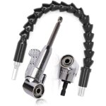 Foret  angle droit et kit d'extension d'angle flexible, renvoi d'angle visseuse coude  angle droit ...