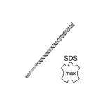 Foret b�ton 3 taillants speed x pour perfo sds - max - 26 mm - x 1 - 320 mm - 200 mm - bosch