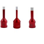 Forets diamant 3pcs 6mm / 8mm / 10mm bras� sous vide tr�pans avec filetage m14 pour per�age � sec en ...