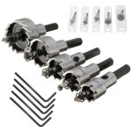 Foret diamant, foret  bton pour scie cloche hss 16 / 18, 5 / 20 / 25 / 30 mm 5 pices forage de fraisage ...