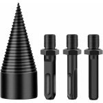 Foret de fendage de bois, cnes fendeuse bche, fendeuse  bois perceuse, splitter de bois, foret  bois ...