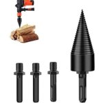 Foret de fendage de bois, foret � bois pour fendre du bois 42mm, foret conique, fendeuse de b�ches, fendeuse ...