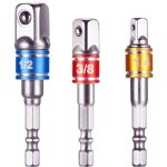 Forets hexagonale reducteur connexion adaptateur douille 3 pi�ces socket extension adaptateur bit set ...