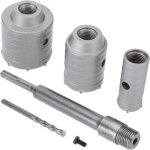 Forets de scie cloche sds plus pour b�ton, ciment, pierre, mur - 65 mm, 50 mm, 30 mm - aiperq