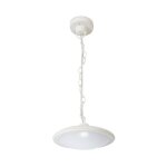Forlight - lampe � suspension ip44 pergola led 7. 5w blanc chaud - 3000k on - off blanc 533lm