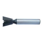 Fraise de queue d'aronde,  : 14, 3 mm, angle 14, long. utile 13 mm, long. totale : 48 mm