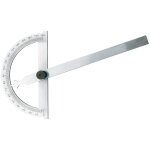 Forum - rapporteur d'angle, arc gradu : 120 mm, long. des branches 150 mm