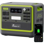 G�n�rateur solaire portable 2048wh 2400w lifepo4 ? charge rapide 1, 5h ? 3 sorties ac 2400w ? batterie ...