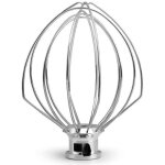 Fouet en acier inoxydable 5k452ww pour robot de cuisine kitchenaid