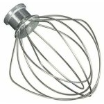 Fouet en fil d'acier inoxydable compatible avec kitchenaid k45ww wp9704329 ksm150 ksm160 k45 ksm90 accessoire ...