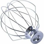 Fouet  fil k5aww compatible avec kitchenaid 15. 5cm vritable professionnel bowl lift stand mlangeur ...