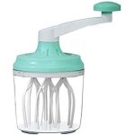 Fouet � oeufs et s�parateurs m�langeur � fouet � manivelle en plastique pour la maison - outil polyvalent ...