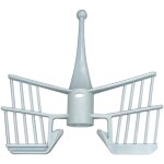 Fouet papillon compatible avec robot de cuisine thermomix tm5 tm 5 vorwerk, tm6 tm31