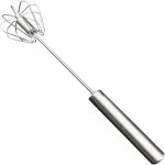 Fouet semi - automatique, fouet rotatif pour ufs en acier inoxydable, fouet pour, fouetufs, mousseur ...