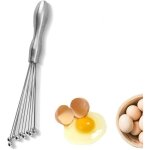 Fouets � ?ufs 10 pouces, fouet � bille en acier inoxydable, batteur � ?ufs, m�langeur manuel pour sauces, ...