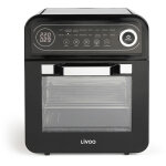 Four � air chaud 12l 1600w noir livoo doc255