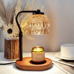Four d'aromathrapie sans feu verre aromathrapie fusion lampe  cire bougie fusion bougie lampe fusion ...