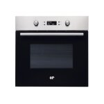 Continental edison - four encastrable catalyse - chaleur tournante f80cbix - noir et inox - l59, 5 x ...