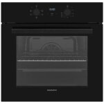 Four encastrable - catalyse - chaleur tournante - daewoo - bo6cd72minl - inox / noir - 59, 5 x 57, 5 ...