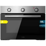 Four encastrable conventionnel glass black, capacit� de 56 l, 4 fonctions, 2800 w.