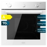 Four encastrable multifonction m236000 glass white time de 70l de capacity, 6 functions, timer, class ...