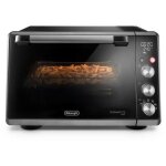 Four grille - pain de'longhi do34326 34 l 2000 w noir, gril en titane