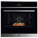 Four int�grable multifonction 72l 60cm pyrolyse inox - electrolux - eoe7p12x