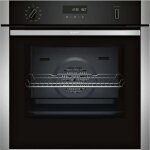 Neff - four pyrolyse - n50 - noir - volume four (l): 71 l - 8 modes de cuisson b5ach7an3f