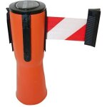 Fp ? bande de c�ne de signalisation rouge et blanc 4m ? compatible avec c�nes de 750mm ? plastique durable ...