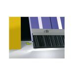 Fp - bas de porte garage a brosse ibs 70 alu