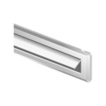 Fp ? fente de bo�te aux lettres en pvc ? dimensions 345 x 823 cm ? protection contre intemp�ries avec ...