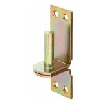Fp - gah alberts gond di sur plaque 16x13mm galvanis jaune - 311261