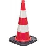 Fp - c�ne de signalisation tl hauteur 500 mm test� par bast, 2 bandes 33 x 33 cm