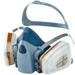 Fp - set masque de protection 50733. a2 / p3. taille m 3m