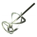 Vrille malaxeur chrom� 160x600 / m 14 typ mk